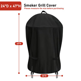 TwoPone 600D waterproof material guards grilling gear during storms and showers.