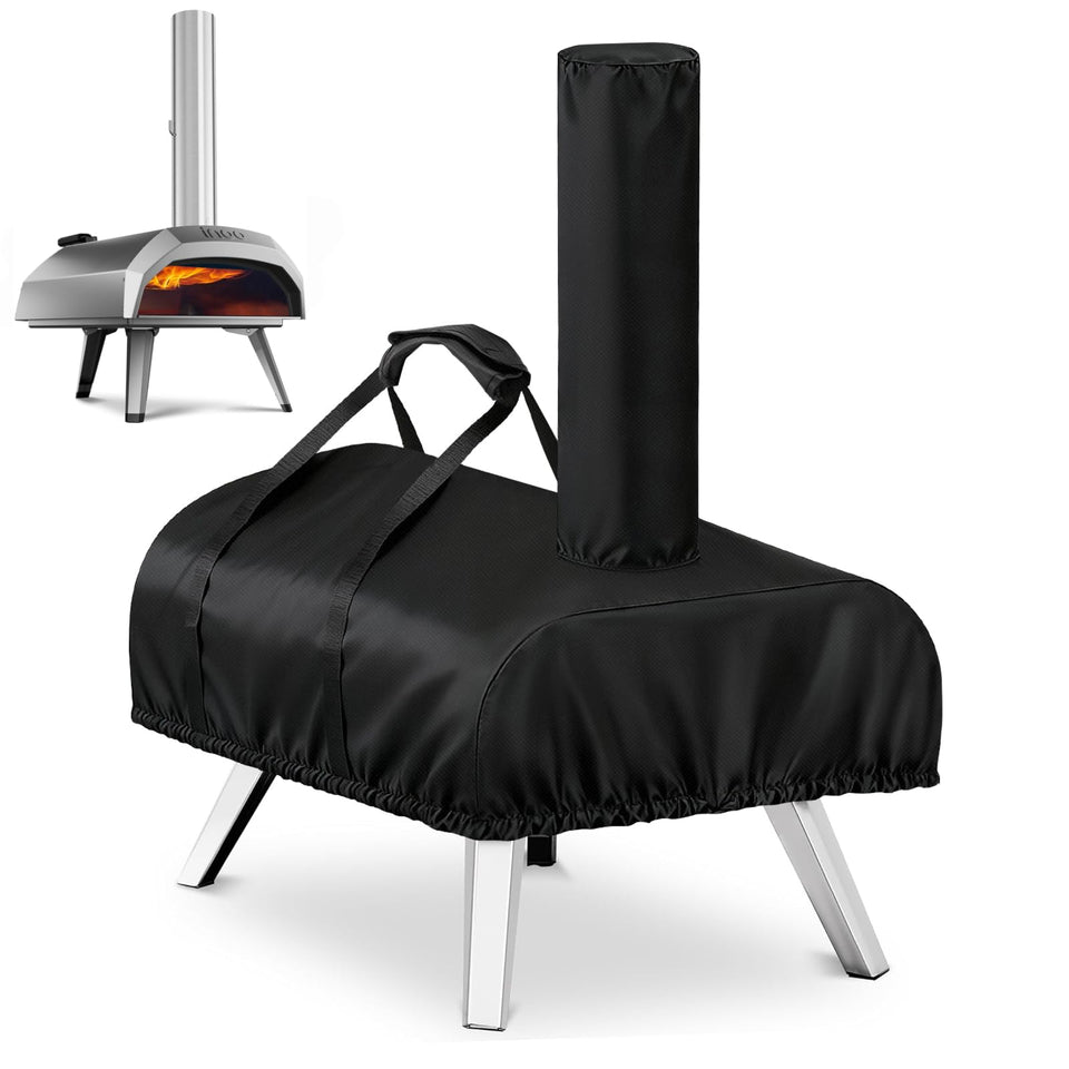 TwoPone pizza oven cover for Ooni Karu 12, precise fit and weather protection for outdoor cooking.