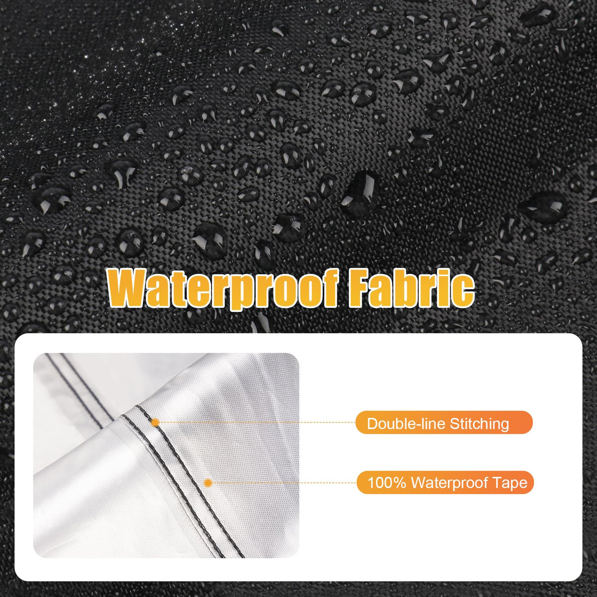TwoPone rugged oxford cloth delivers durable outdoor protection