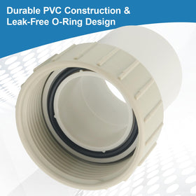 Txdiyifu 350157 PVC engineering plastic construction withstands pool environments.