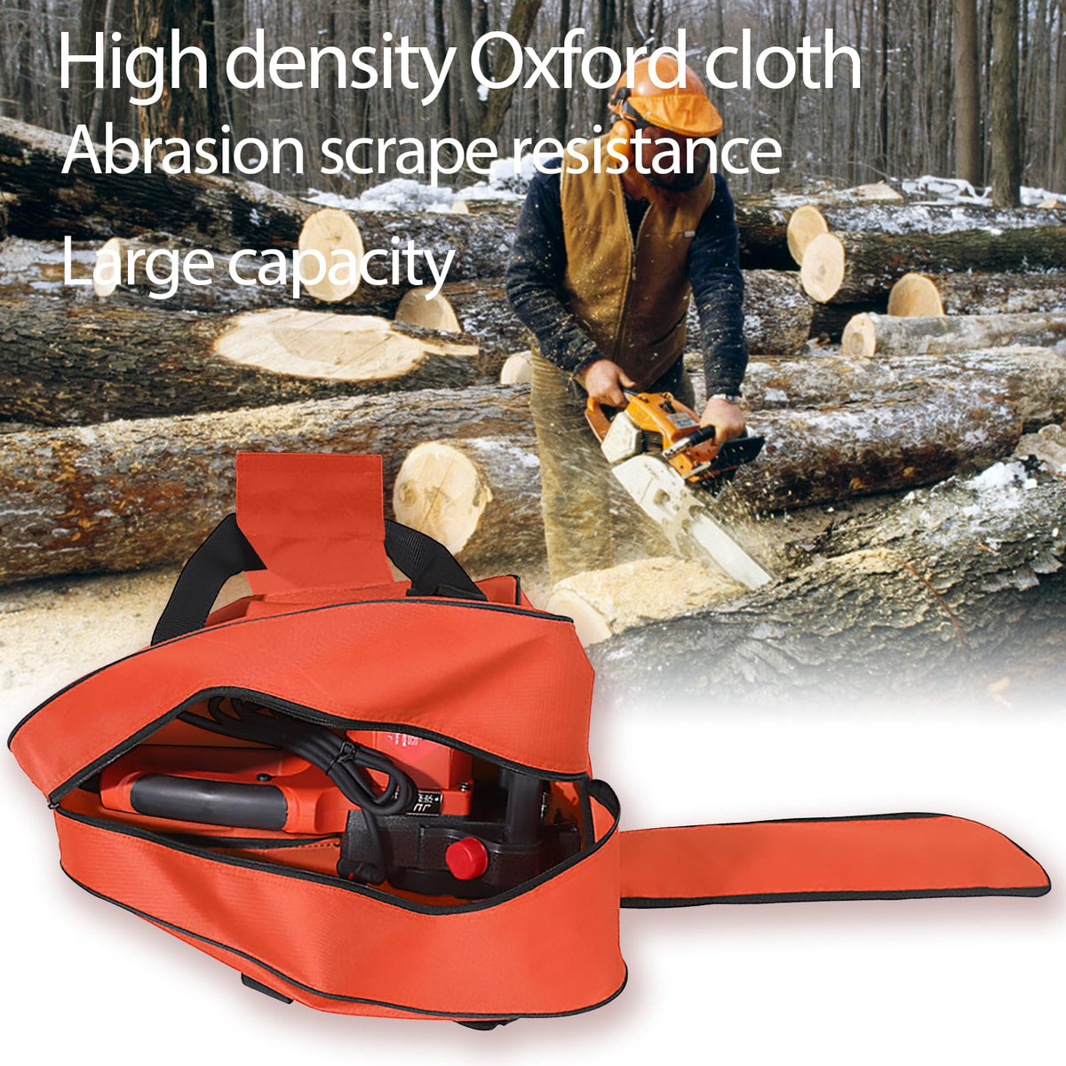 Txelegant chainsaw bag compact design for garden and outdoor gear