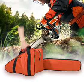 Txelegant chainsaw bag orange tote ideal for outdoor projects