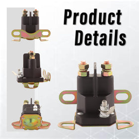 TXRXIZ starter solenoid for other brands enables quick replacement and repair.