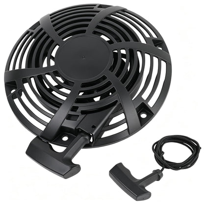 TXRXIZ 796497 rewind starter assembly close-up for Toro-compatible engines, reliable starts.
