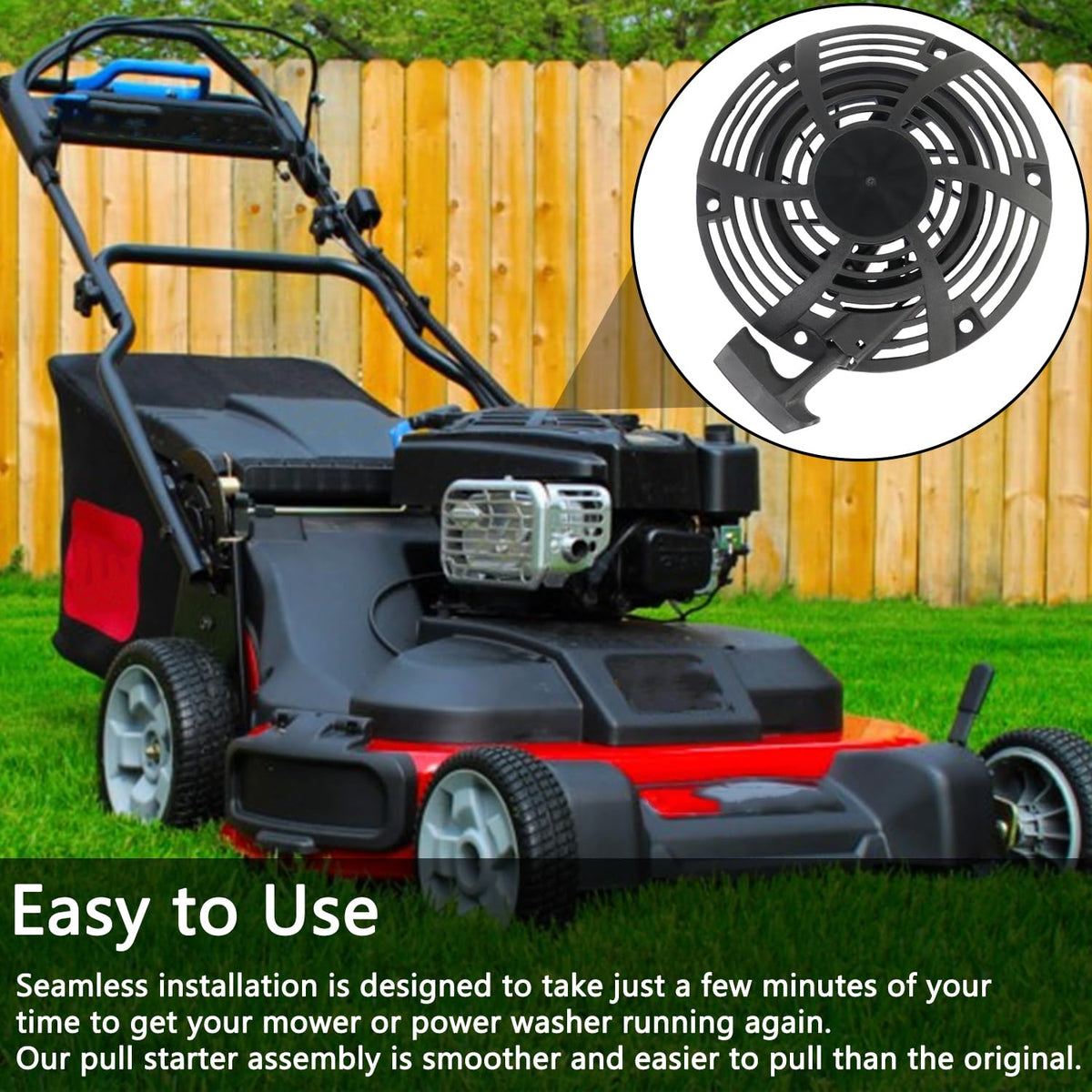 TXRXIZ high-quality materials support smooth starting and dependable operation.