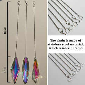 TXXNSM crystal hanging ornament captures sun rays for colorful room accents