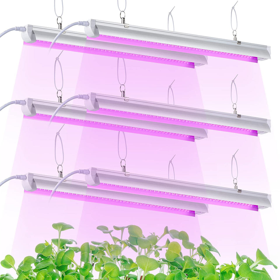 TYAGMAM Grow Light full-spectrum panel supports thriving indoor plants