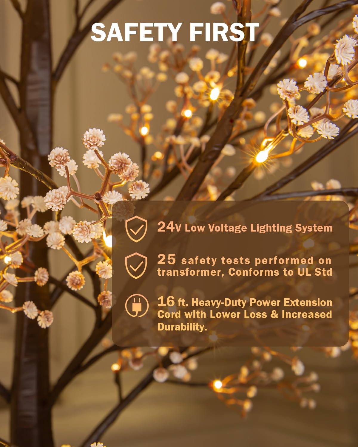 TYBEEU indoor/outdoor decor adapts to patios and living spaces with starry charm.