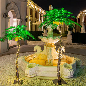 TYBEEU tropical setup for patios and gardens elevating summer gatherings