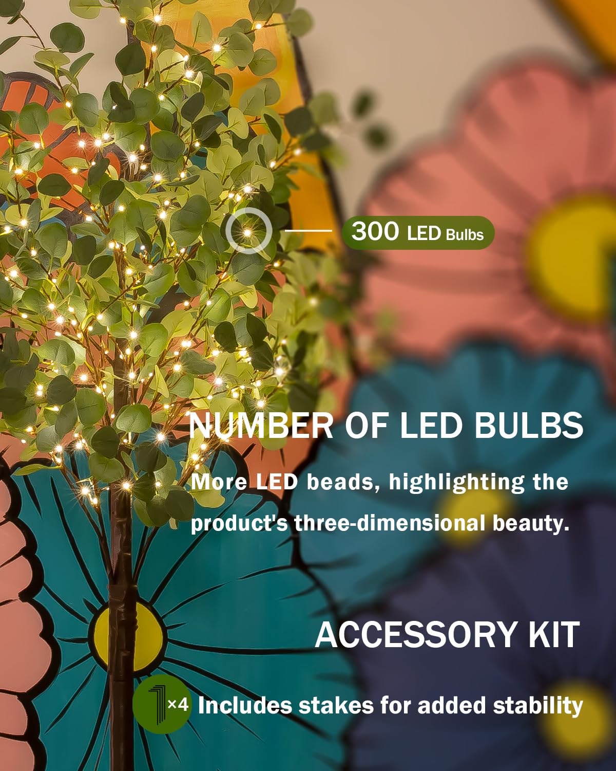 TYBEEU eco-friendly year-round decor enhances homes and outdoor areas.