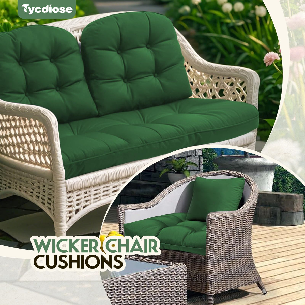 Tycdiose set in packaging: ready to unzip and place on furniture.