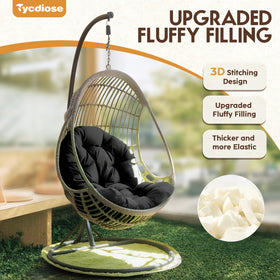 Tycdiose cushion includes two straps for easy position adjustment.