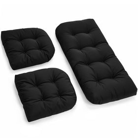 Tycdiose loveseat cushion 19x44x4 inches for all-weather outdoor seating.