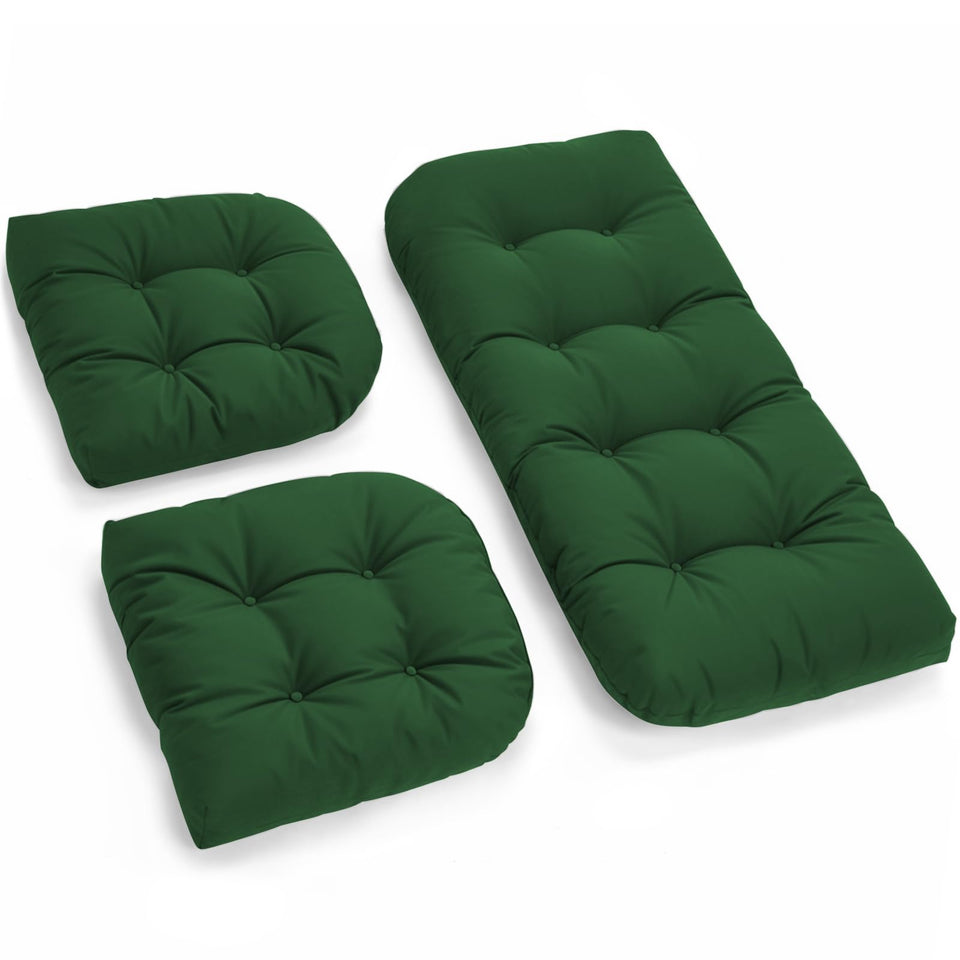 Tycdiose loveseat cushion 19x44x4: durable waterproof comfort for outdoor seating.