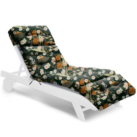 Tycdiose outdoor chaise cushion fits most lounge chairs with a generous 74.4-inch length.