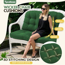 Tycdiose u-shaped seat cushion 19x19x4: thick support for all-day use.