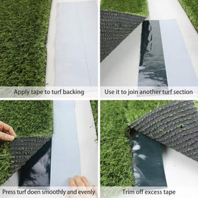 TYLife tape supports indoor and outdoor turf projects like patios and terraces.