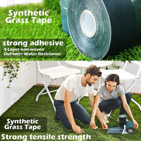 TYLife UV-resistant tape stays vibrant on outdoor turf joints.