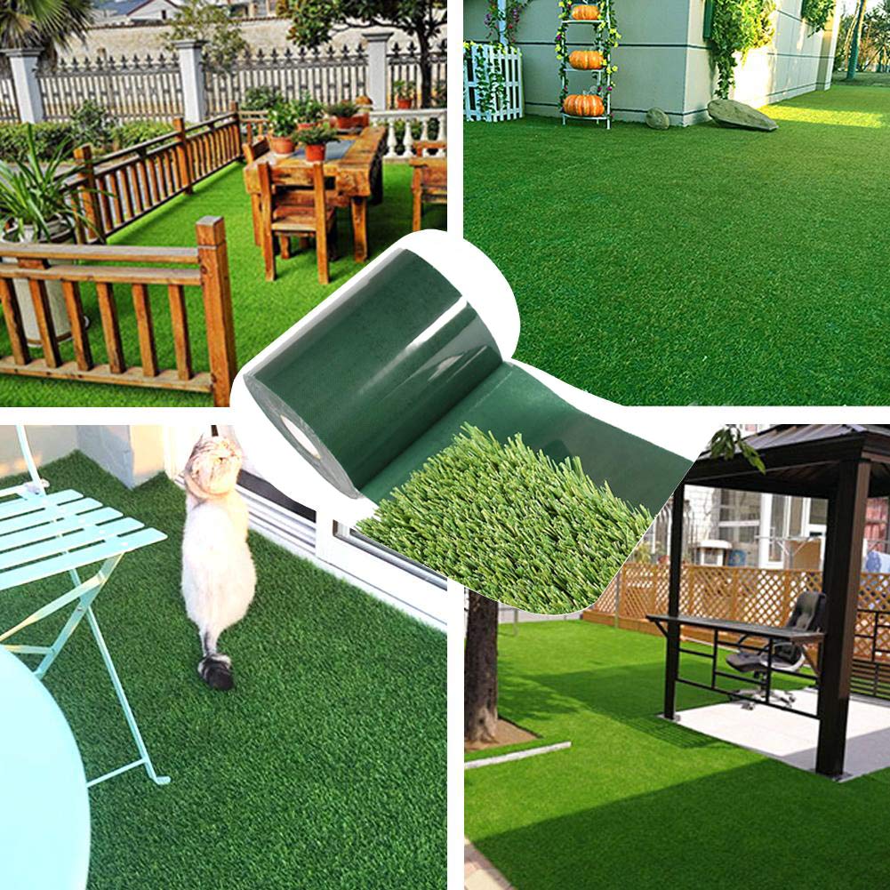 TYLife balcony garden application shows attractive, ready-to-use turf seams.