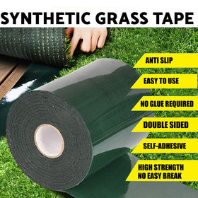 TYLife weatherproof turf tape resists rain and sun for durable lawns.