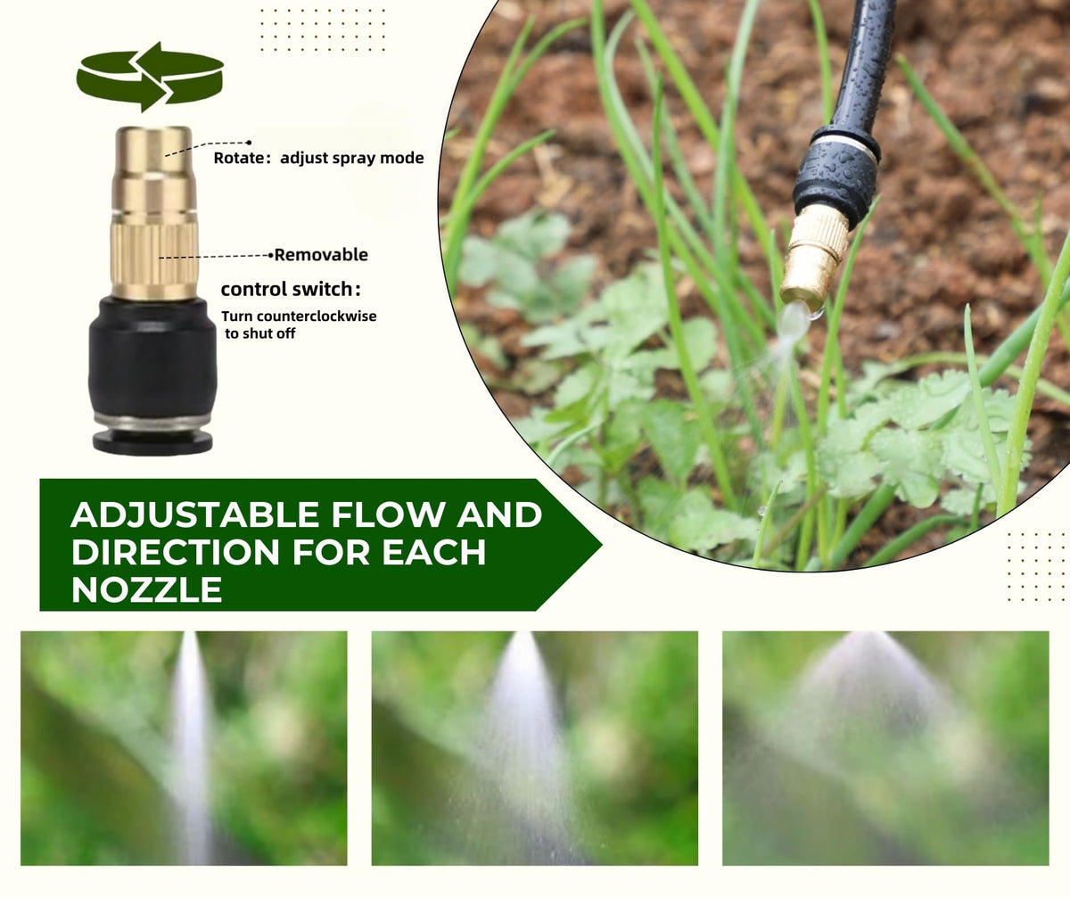 Tynemin rear flow control knob lets you stop flow quickly