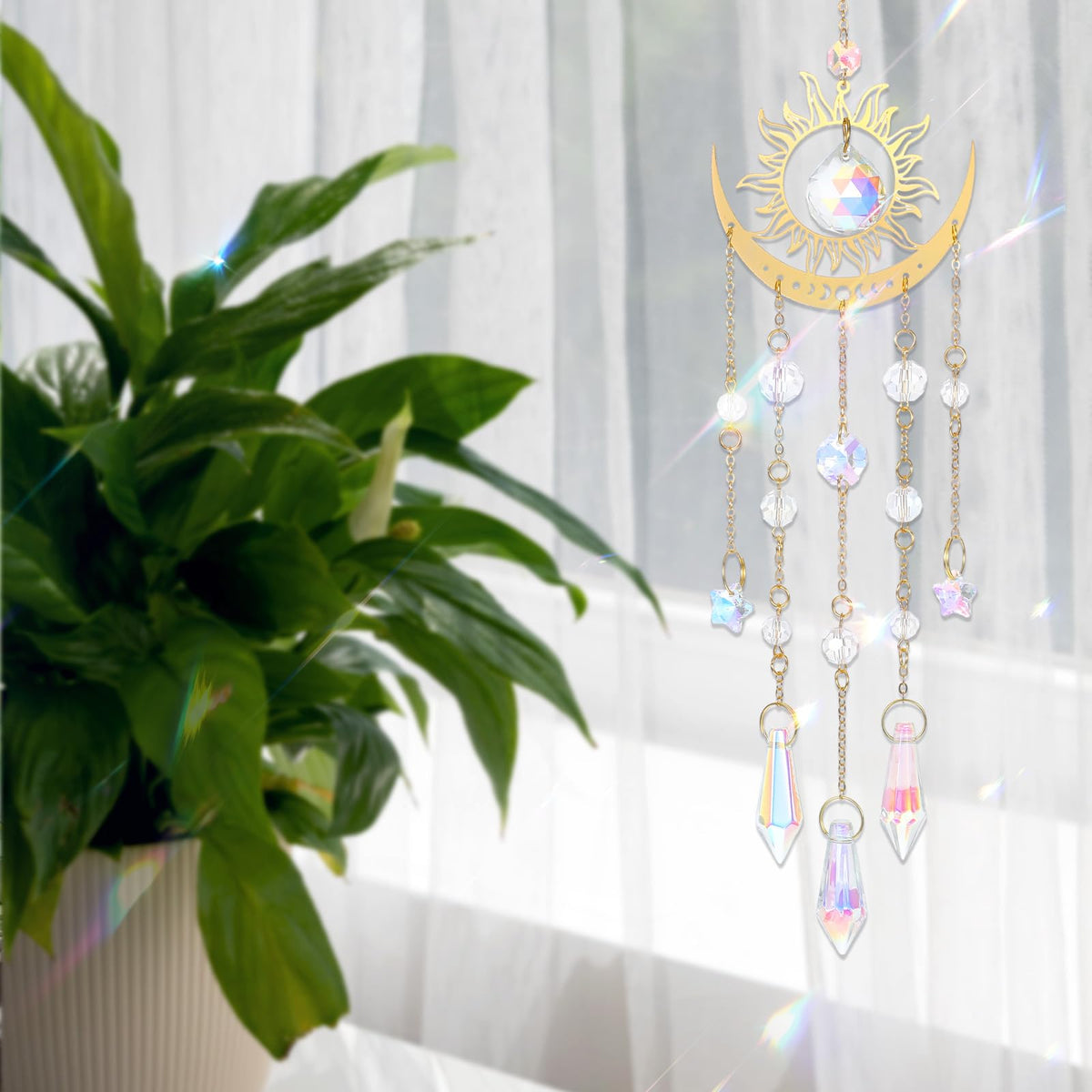 Tyqour gift idea crystal suncatcher packaged for gifting