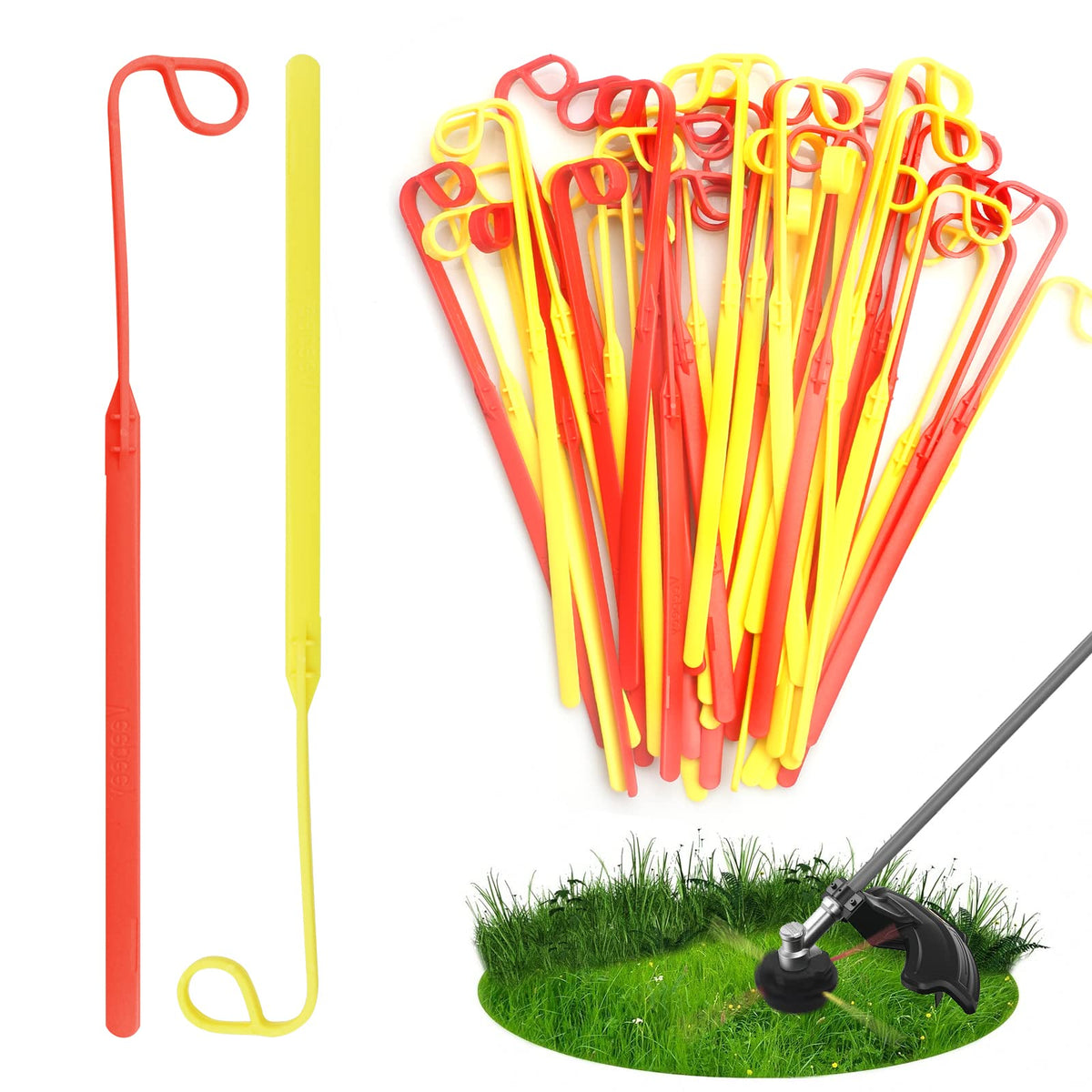 TYUJIGINE weed eater blade durability in action for tougher grass.