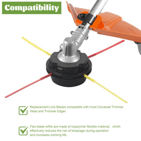 TYUJIGINE weed wacker blade balance between speed and durability.
