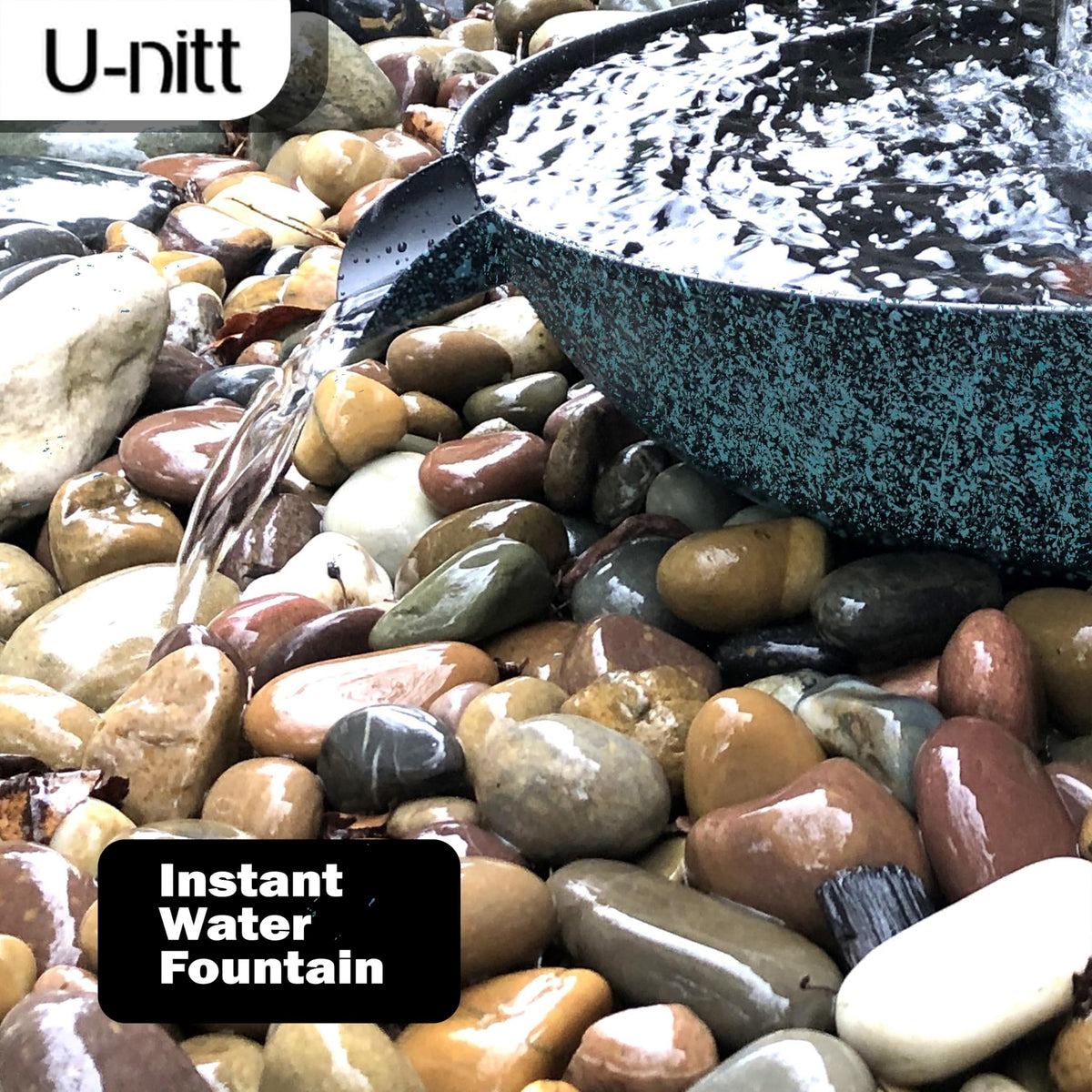U-nitt heavy-duty powder coat finish resists weather and wear