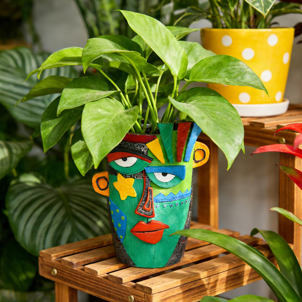 U WONDERFUL desk or shelf decor adds color and personality.