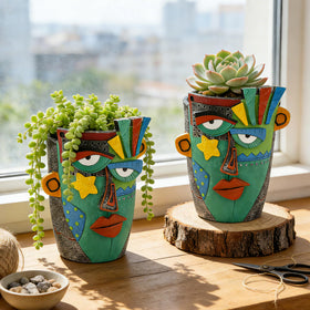 U WONDERFUL garden statement piece enhances outdoor spaces with whimsy.