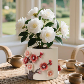 U WONDERFUL Gift-ready boho planter perfect for celebrations