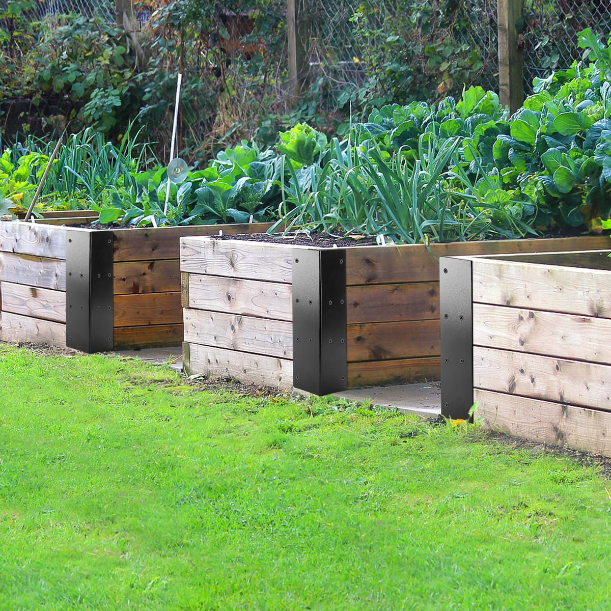 U0U easy-install kit speeds sturdy garden assembly.