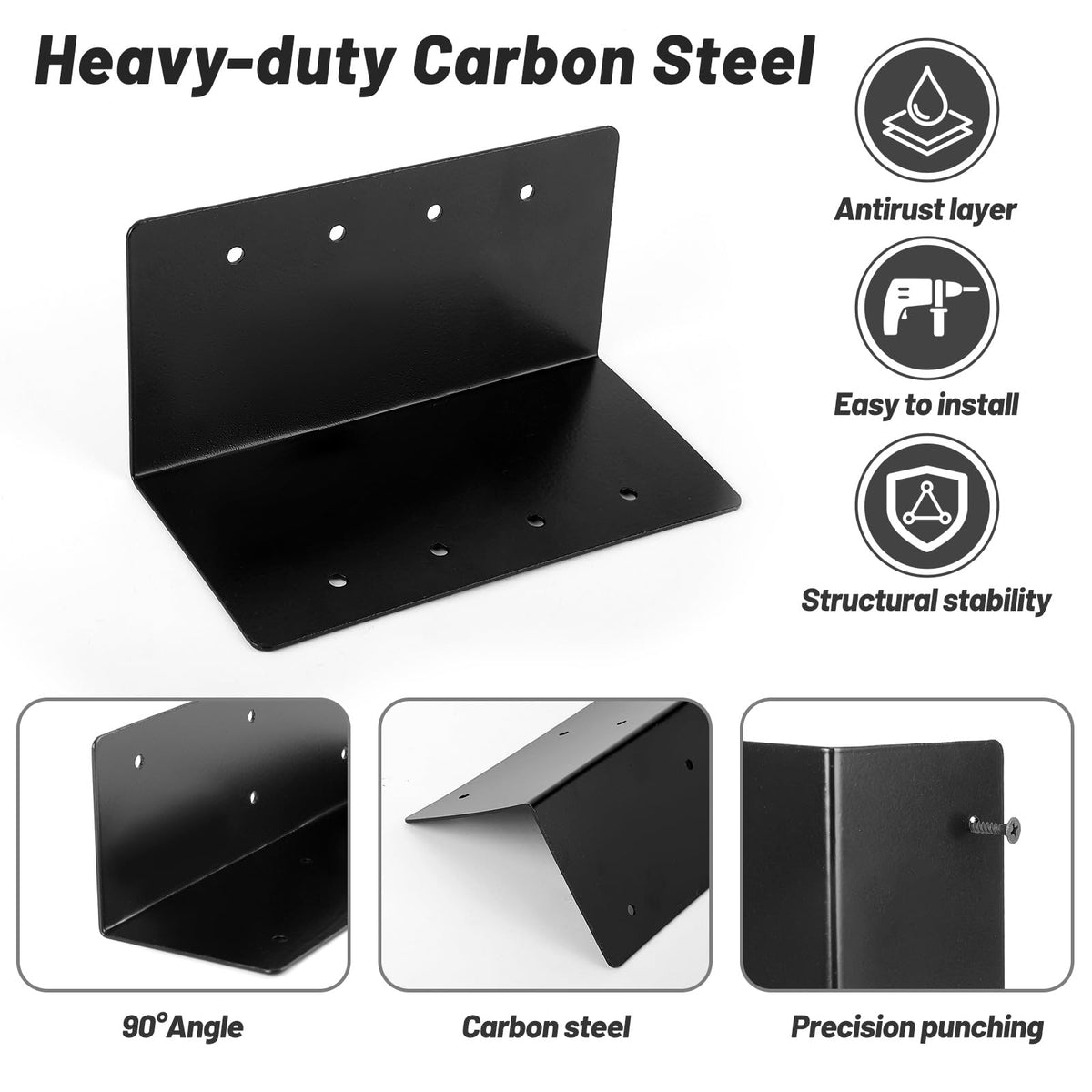 U0U scratch-resistant bracket protects garden bed corners.