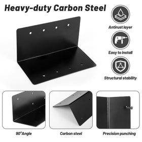 U0U scratch-resistant bracket protects garden bed corners.