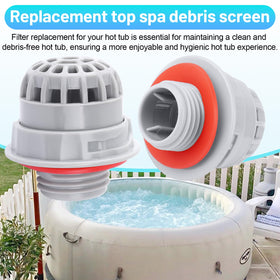 Coleman inflatable spa debris screen replacement enables simple upkeep