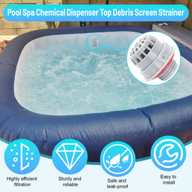 UASAM hot tub filter replacement part provides sturdy ABS durability