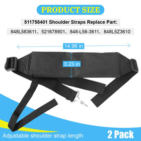UASAM redmax-ebz-series-compatible straps fit EBZ6500–EBZ8500 models securely