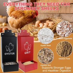UAYNFY powder-coated finish stands up to sun and frost in outdoor coops.