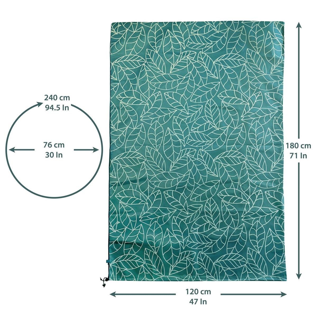 UB-STORE drawstring secure fit ensures quick, snug installation.