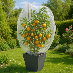 UB-STORE drawstring net for easy installation around fruit trees and shrubs.