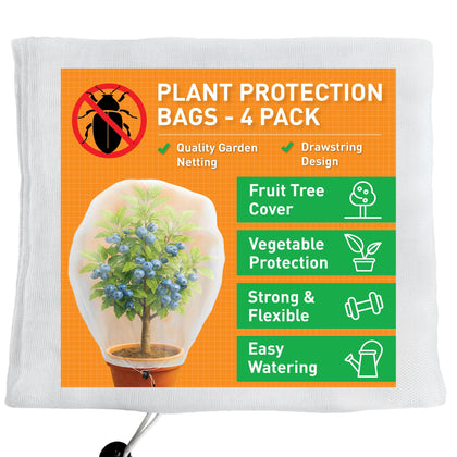 UB-STORE fruit tree protection bag four-pack ready for quick deployment
