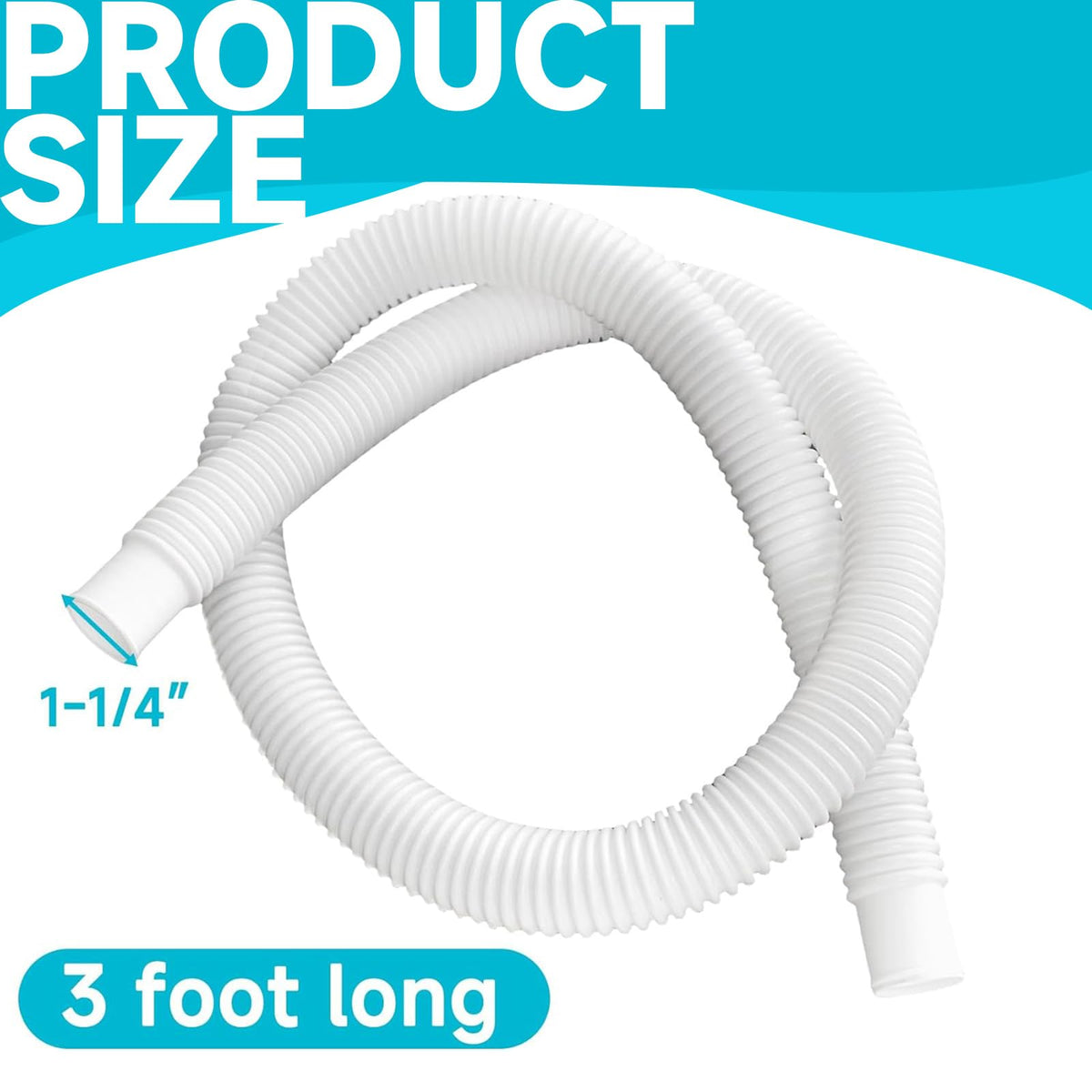 UBANTE pool hose clamps secure fittings to prevent leaks during operation