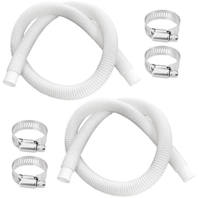 UBANTE pool hose two pack ready for simple leak free above ground setup
