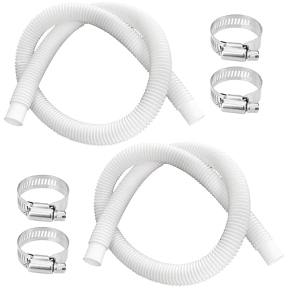 UBANTE pool hose two pack ready for simple leak free above ground setup