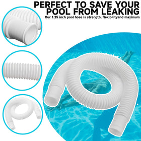 UBANTE pump connection demonstrates easy installation between pump and skimmer