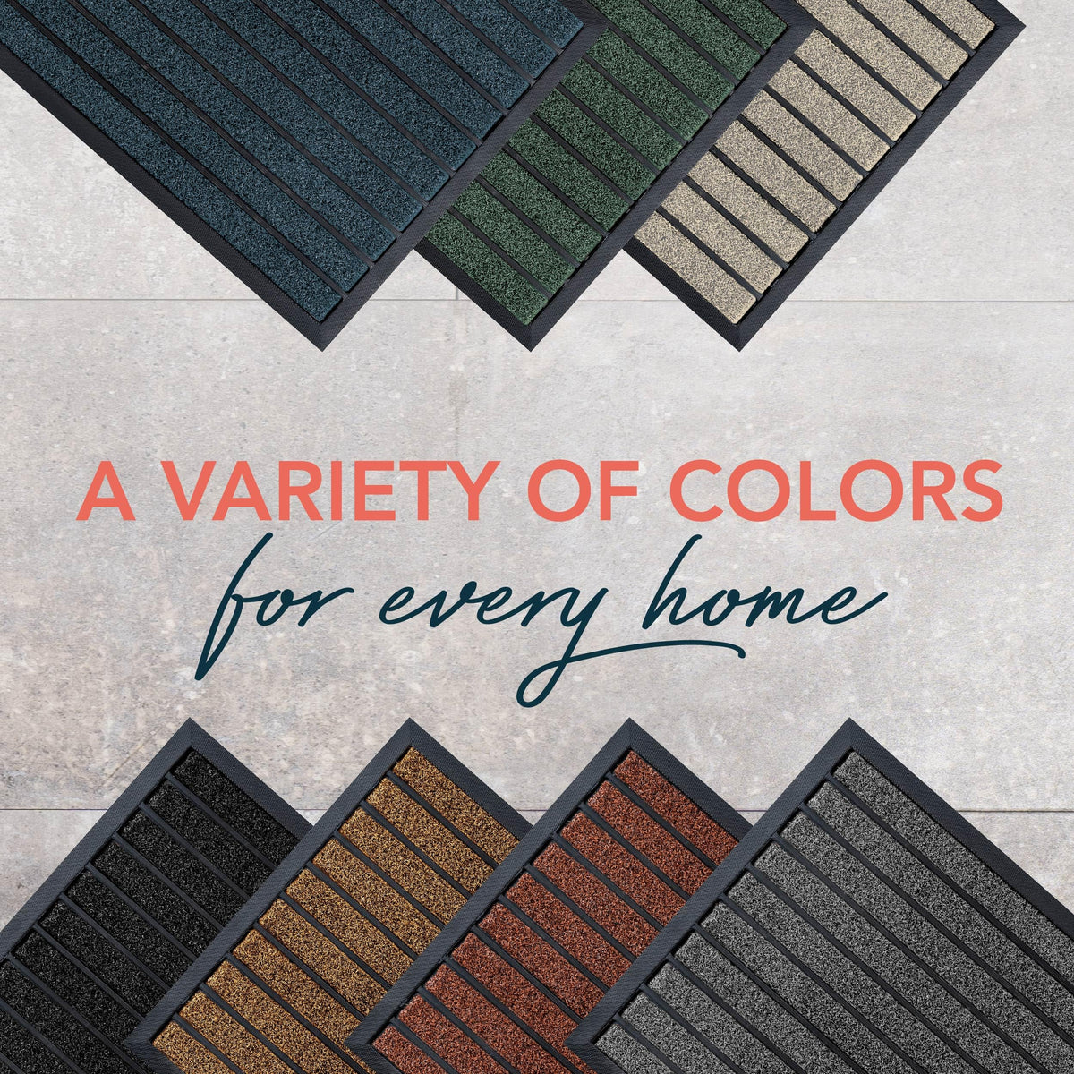 UBDYO all-season door mat combines durability with everyday practicality.