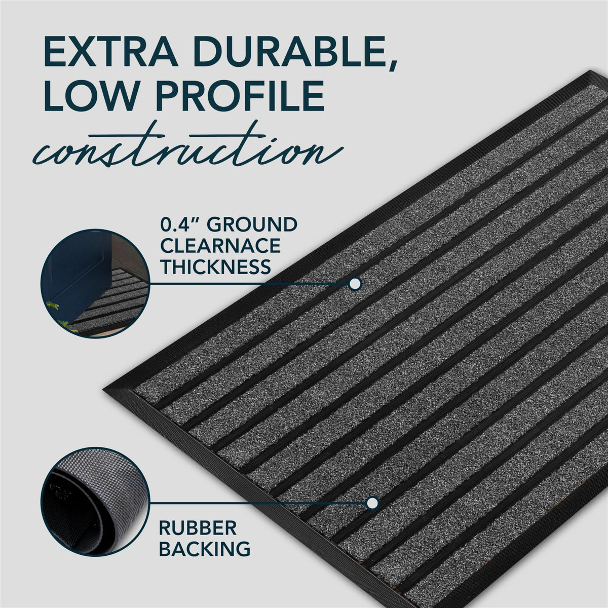 UBDYO 36x24 inch entrance mat suitable for patios and verandas