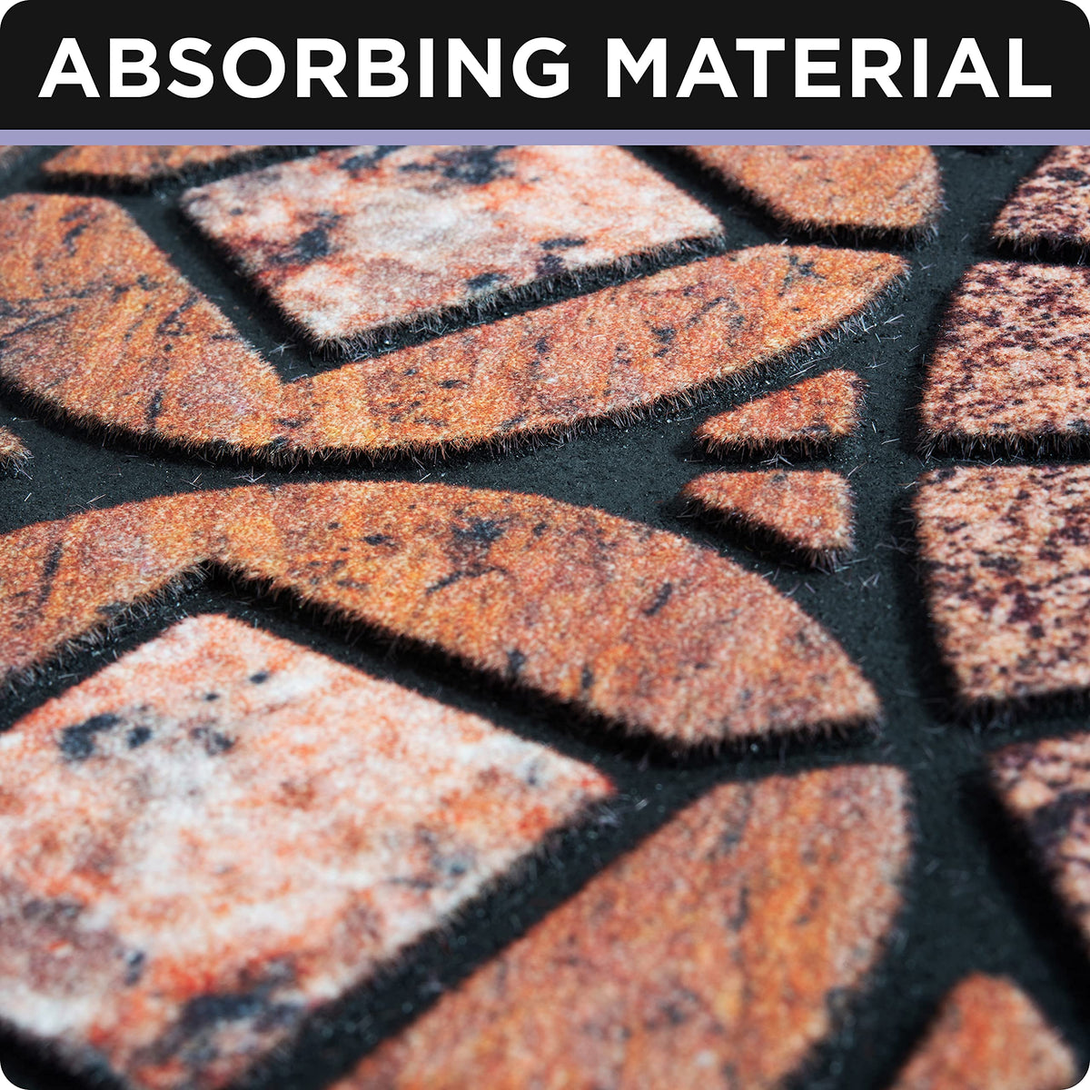 ubdyo heavy-duty entrance mat with textured surface for durable outdoor use.