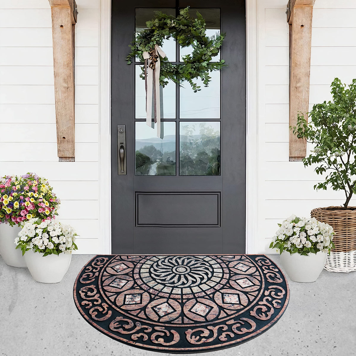 ubdyo Outdoor indoor versatile mat for front or back doors